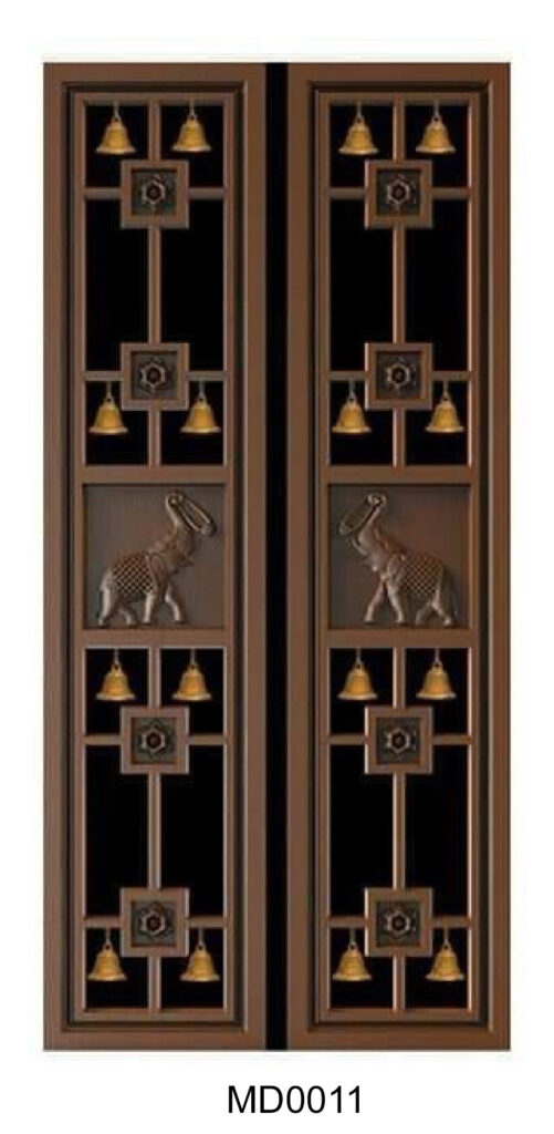 teak wood single door design