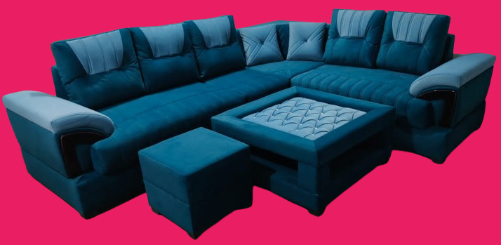 navy corner sofa